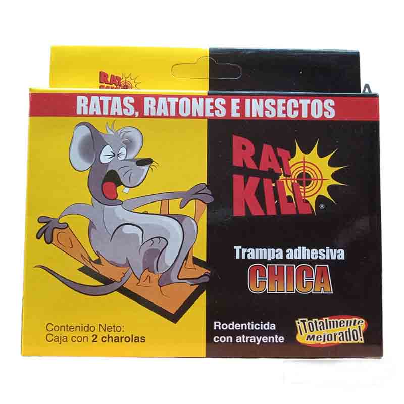 TRAMPA P/RATON CHICA C/ADHES.2PZS R271 RAT KILL    