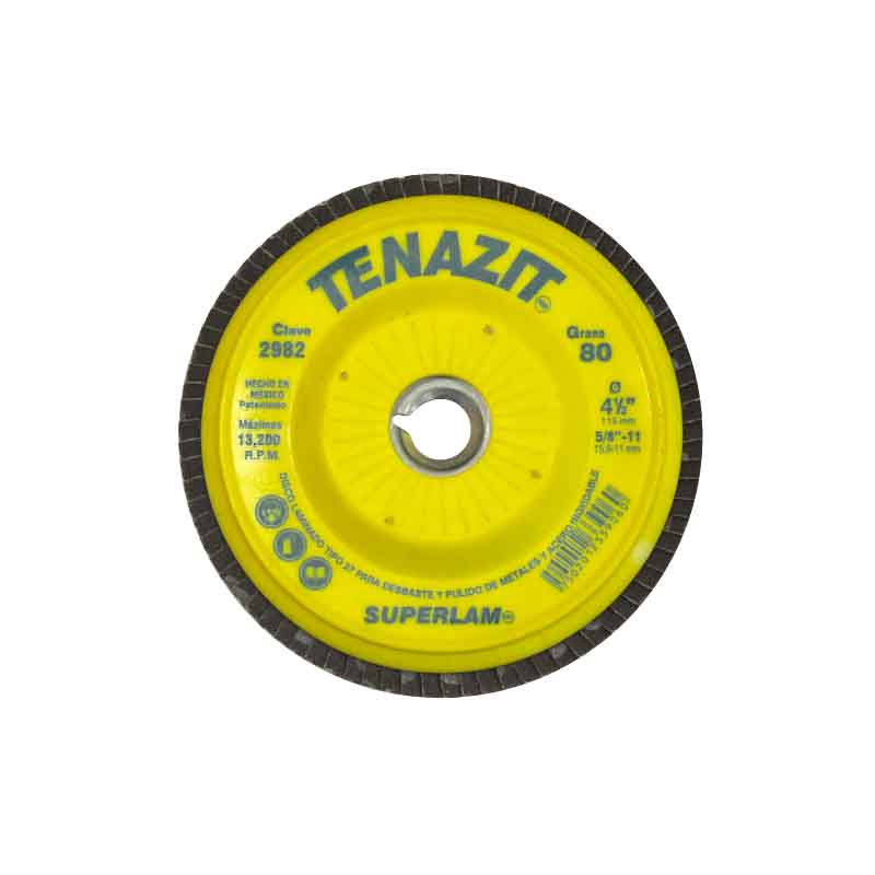 DISCO LAMINADO 2982 41/2 G-80 AUSTROMEX