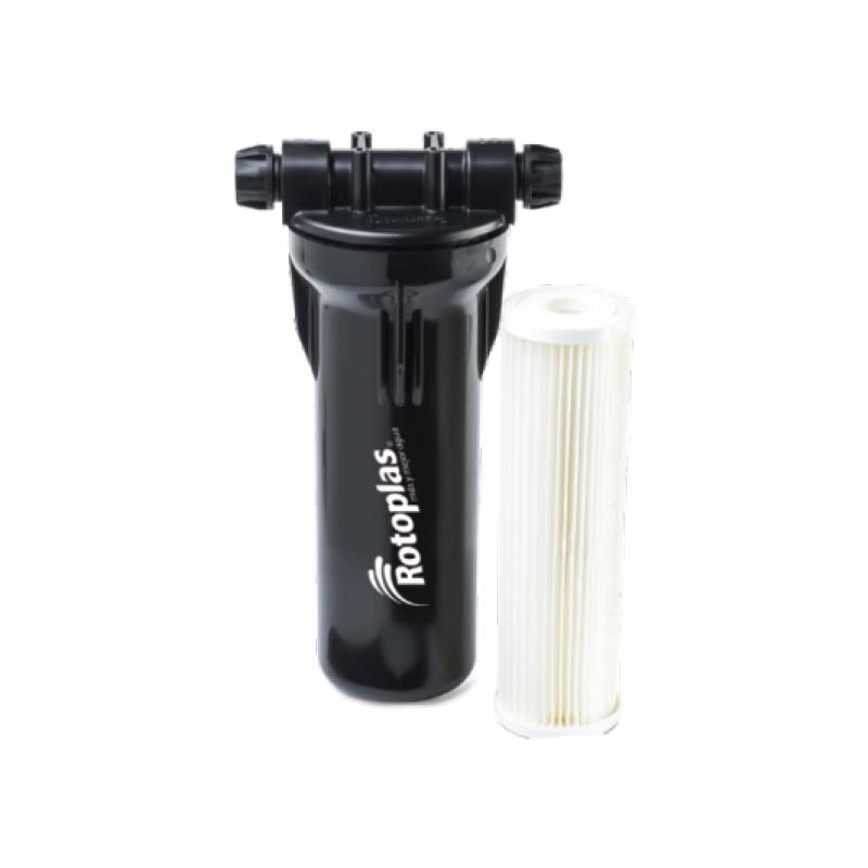 FILTRO STANDARD NEGRO C/1CARTUCHO ROTOPLAS         