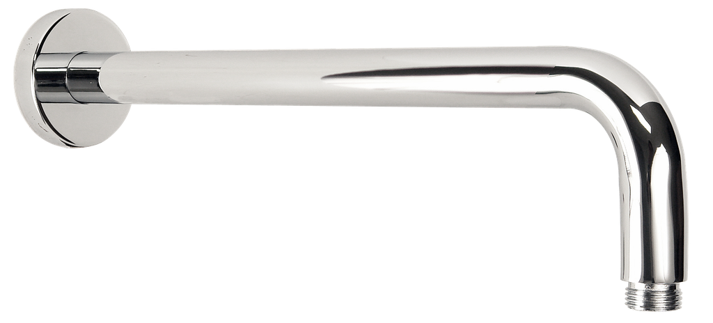 BRAZO P/REGADERA 40CM NEGRO 450-N AC.INOX DINASTY  