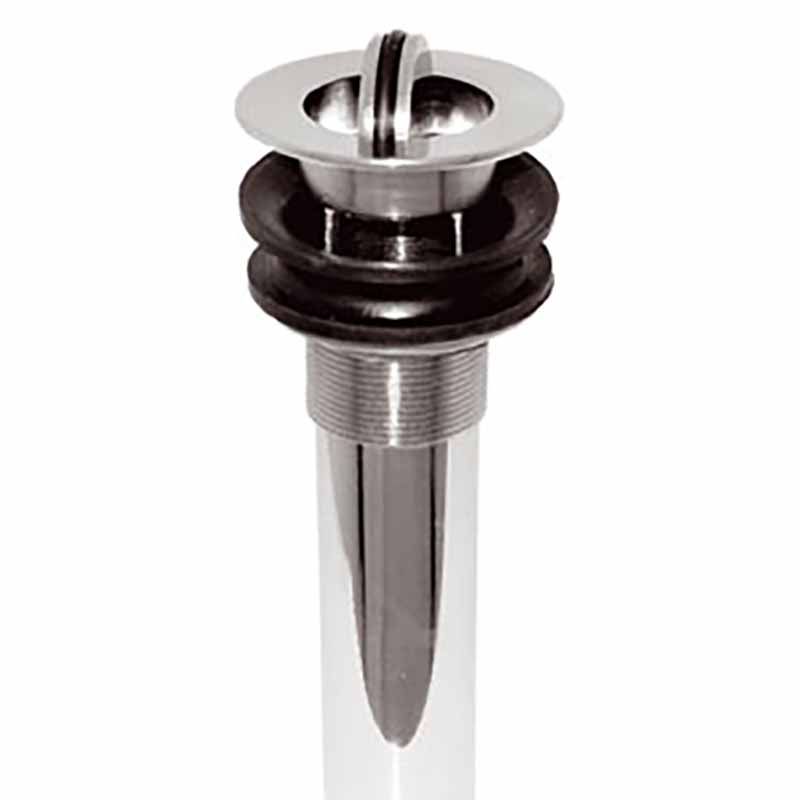 CONTRA LAVABO BRONCE CON TAPON 30-T RUGO