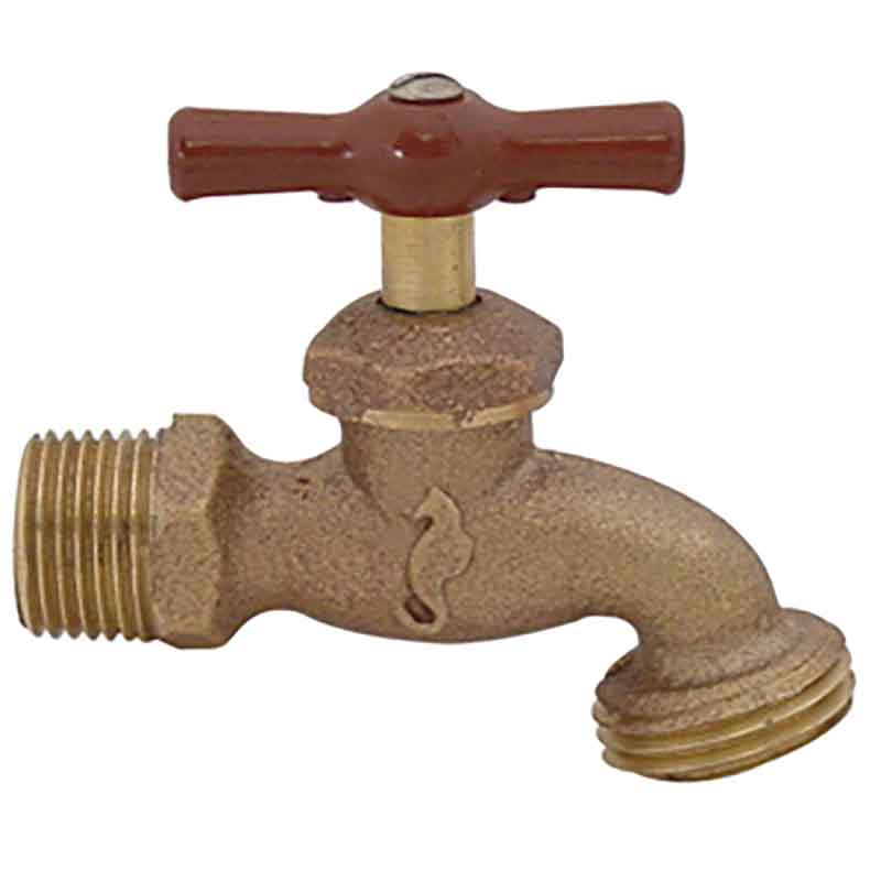 LLAVE NARIZ CON ROSCA PARA MANGUERA CONEXIÓN MACHO CIERRE COMPRESION 1/2" RUGO
