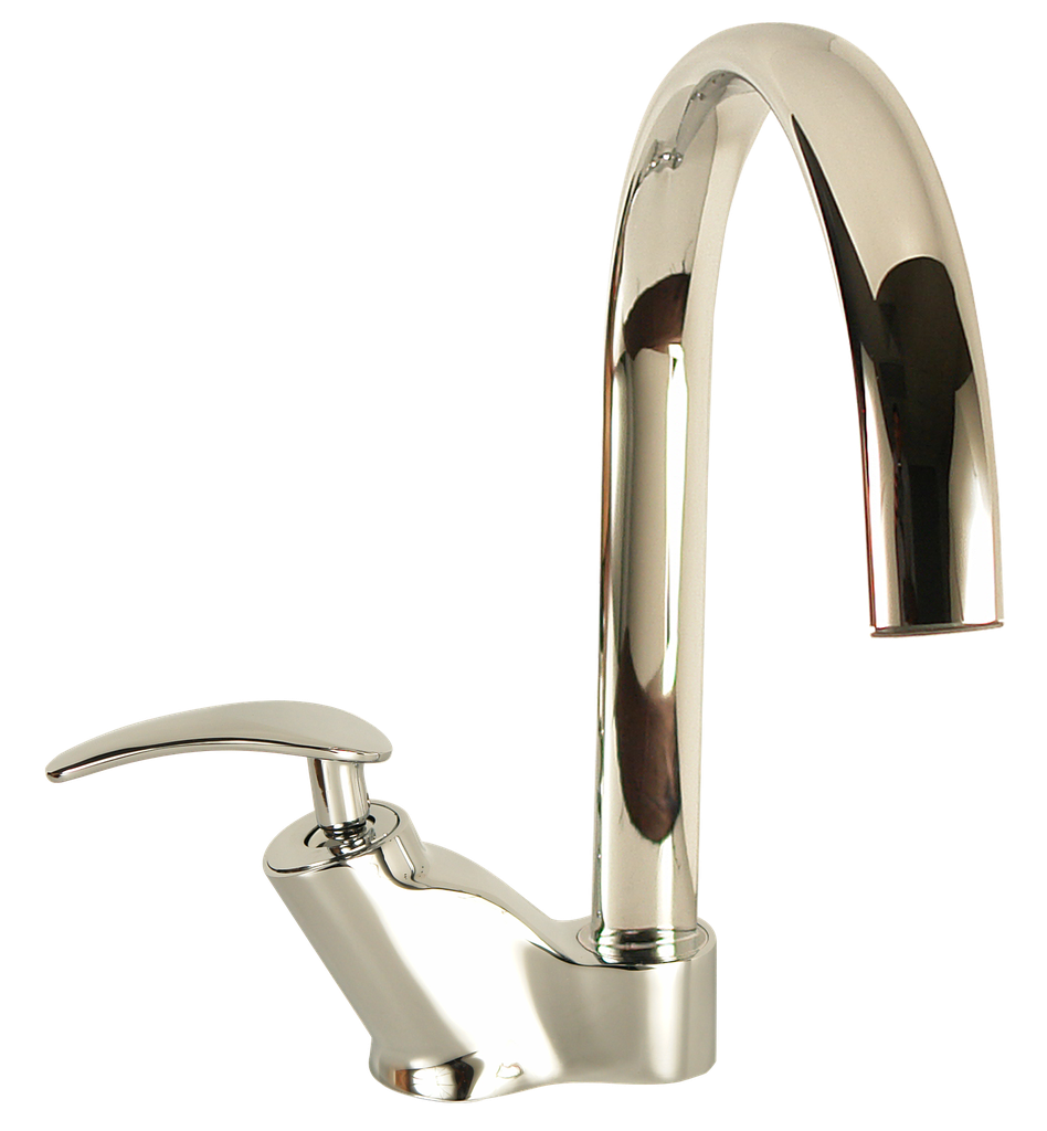 MEZCLADORA P/FREGADERO C-200 CROMADA DINASTY       