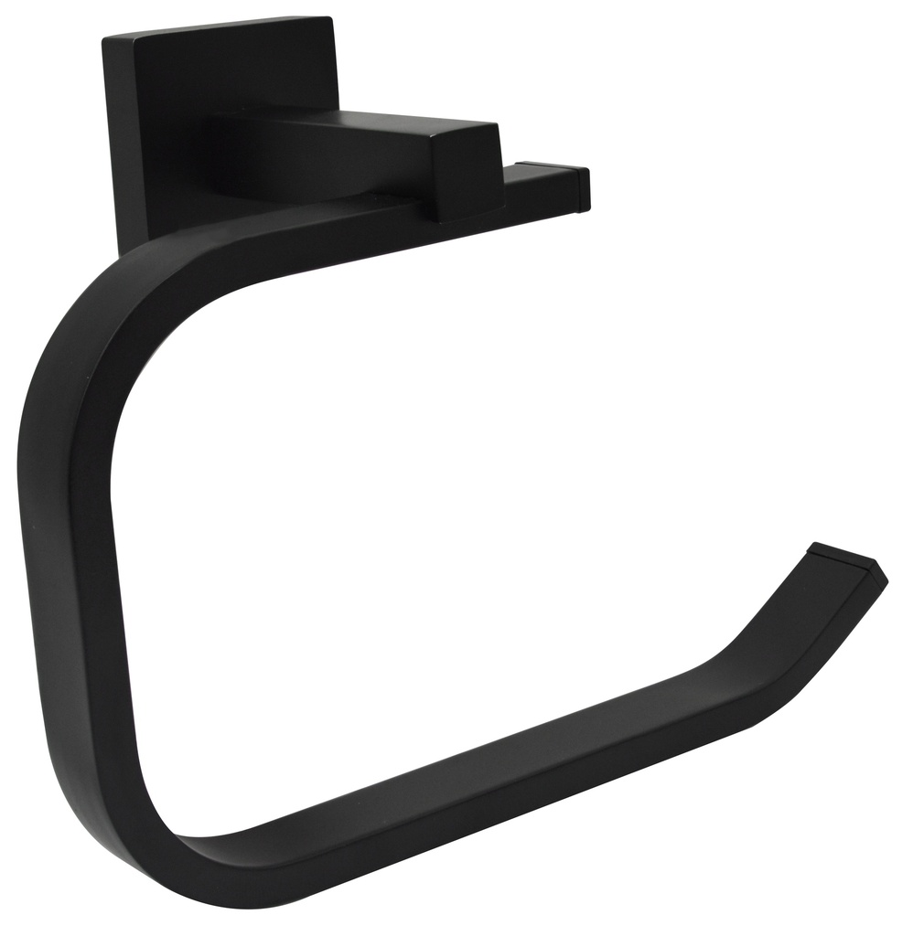 PORTA ROLLO DE LATON N-810 ACABADO NEGRO DINASTY