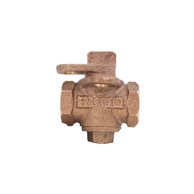 VALVULA MACHO CANDADO P/GAS 1/2" 86 RUGO           