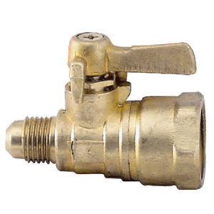 VALVULA PARA GAS 3/8" X 1/2" FIG.4-N RUGO