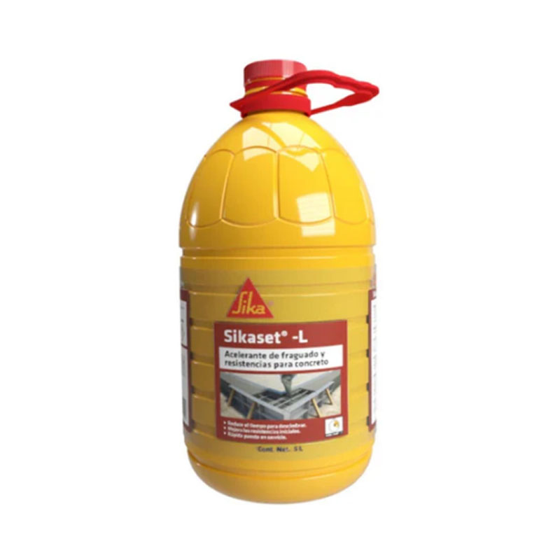 ACELERANTE P/CONCRETO SIKASET-L 423838 PET.5LTS    