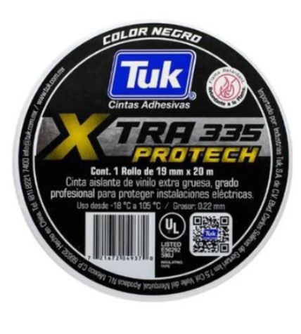 CINTA AISLAR 335 XTRA PROTECH GRADO PROF.20MTS TUK