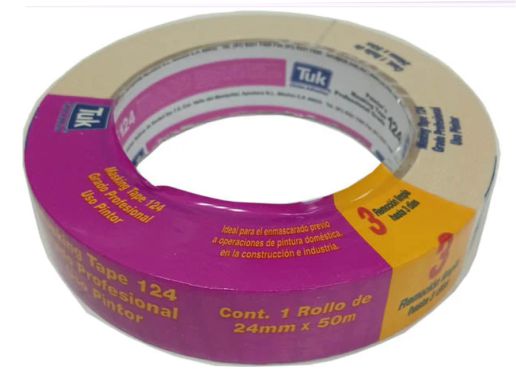 CINTA ANTIDERRAPANTE AMA/NEGRO 2"X4.57 MTS 770 TUK 