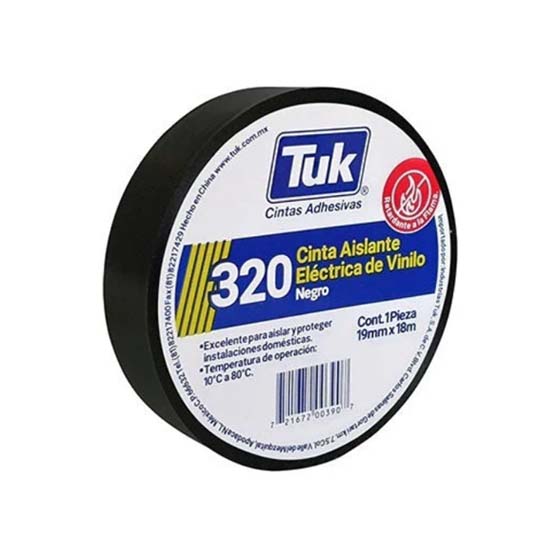 CINTA DE AISLAR TIPO 320 18MTS. TUK