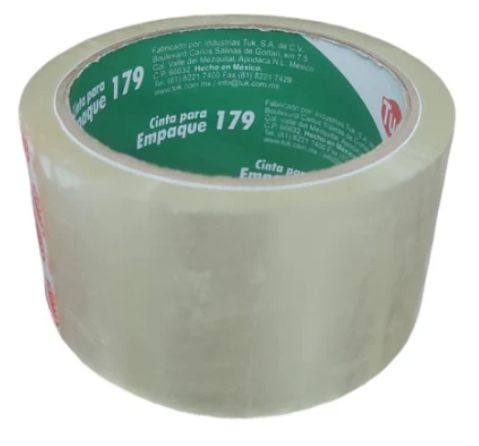 CINTA DE EMPAQUE TRANSP.TIP.179 48MMX50M TUK       