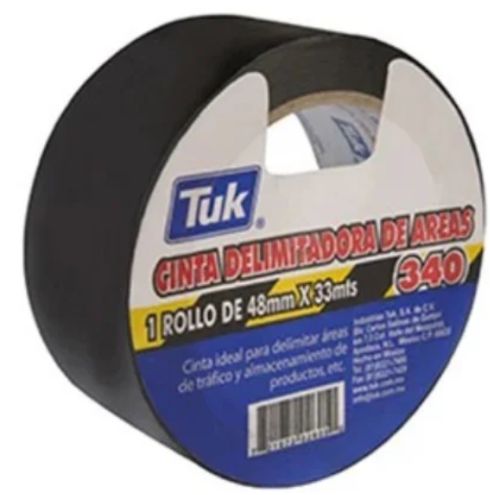 CINTA DELIMITADORA NEGRA 48MMX33M 340NE G TUK      