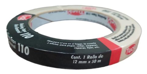 CINTA MASKING TAPE TIPO 110 1/2" TUK
