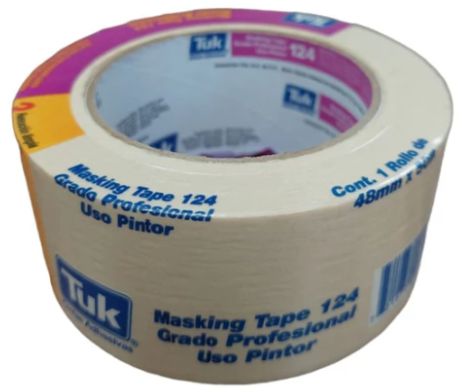 CINTA MASKING TAPE TIPO 124 2" TUK