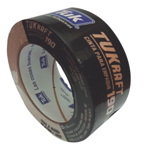 CINTA P/EMPAQUE D/PAPEL 190 TUKRAFT 48MM X 30M     