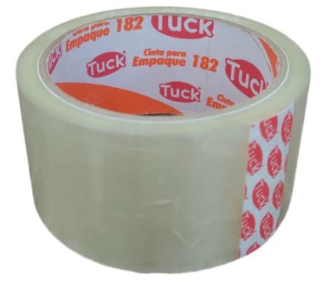 CINTA P/EMPAQUE TRANSP T/182 48MMX50M TUK          