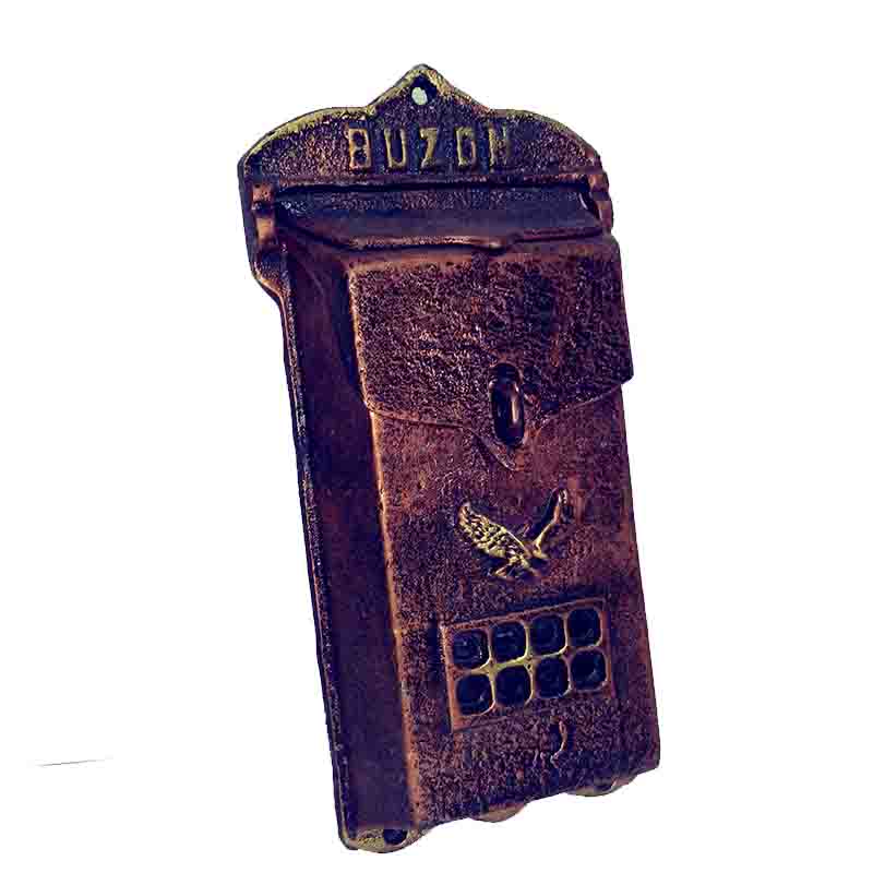 BUZON DE ALUMINIO COBRIZADO MEDIANO ECONOMICO