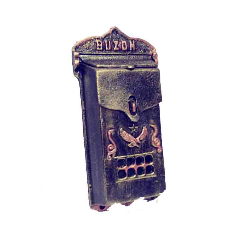 BUZON DE ALUMINIO COLOR ORO MEDIANO ECONOMICO