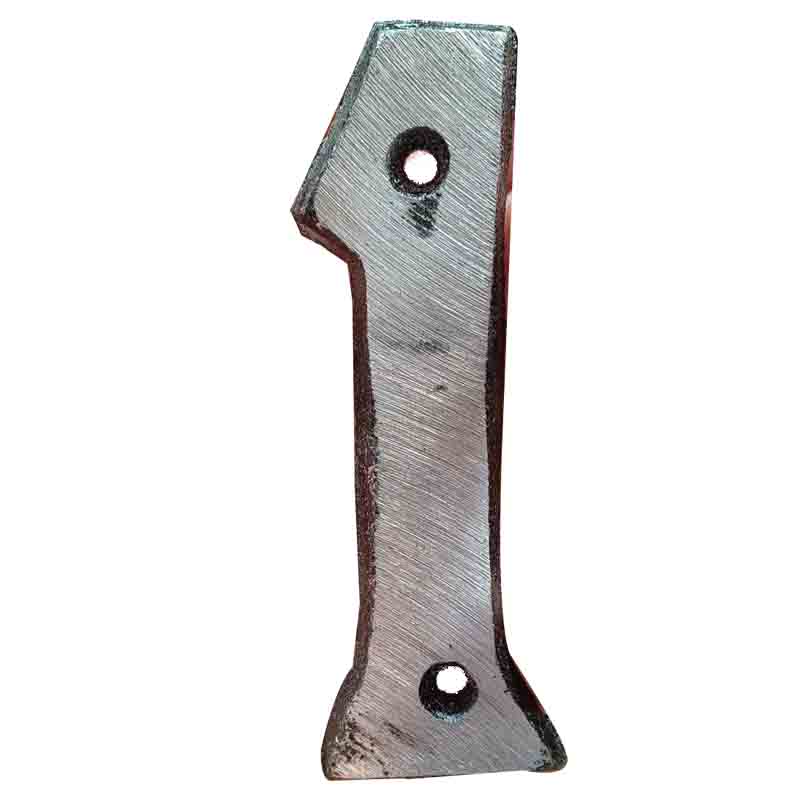 NUMERO PARA CASA EN ALUMINIO  " 1 "                