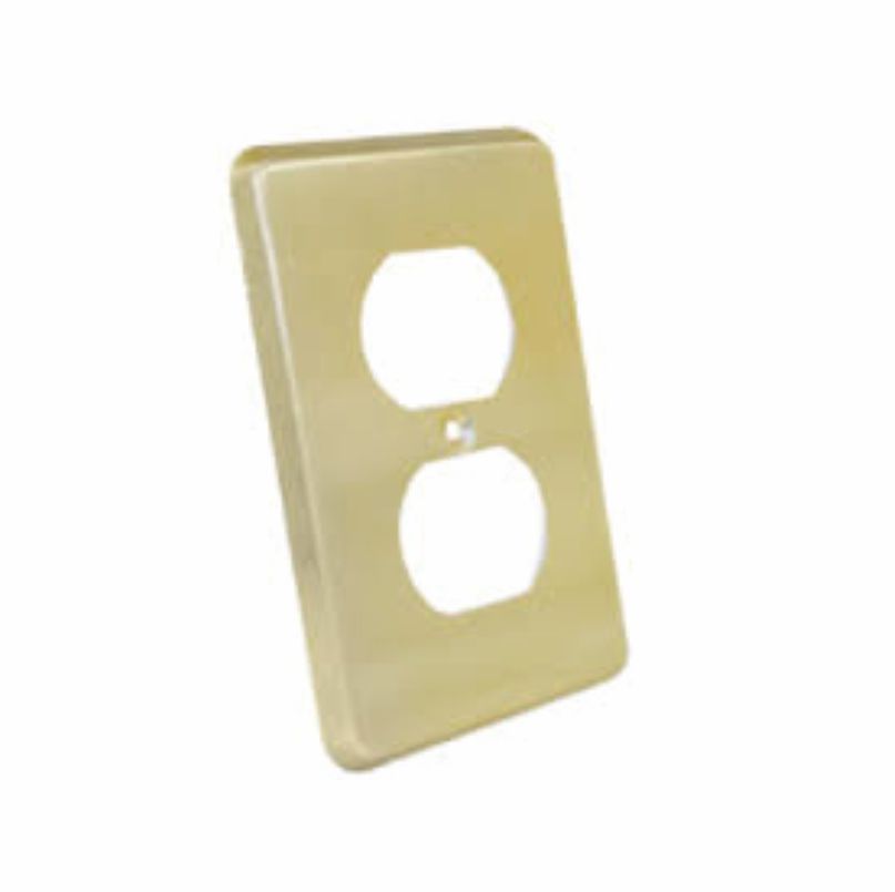 PLACA METALICA PARA CONTACTO POLARIZADO DOBLE