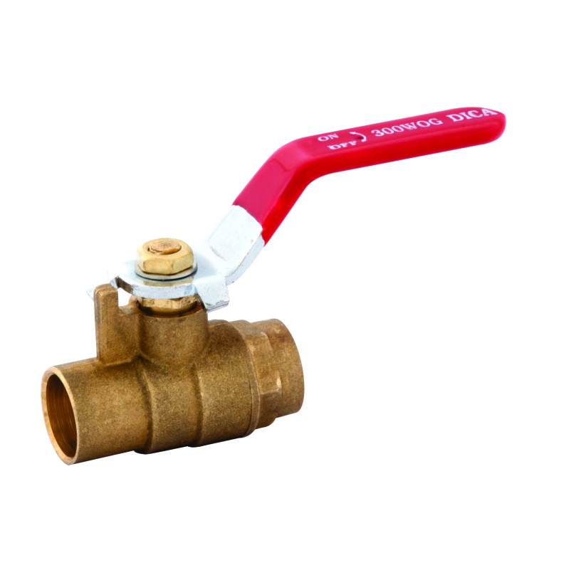 VALVULA DE ESFERA SOLDABLE 1/2 LUKU                
