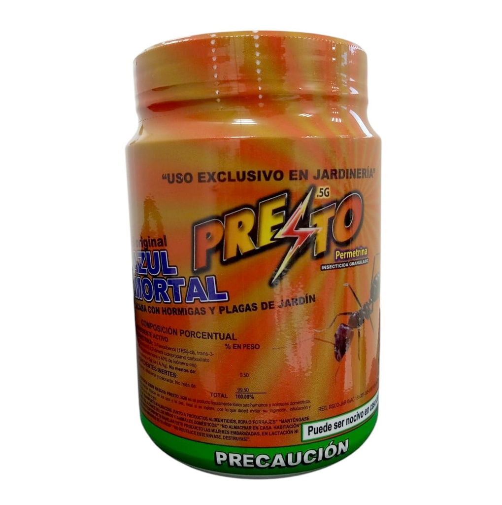 VENENO PARA HORMIGAS GRANULADO PRESTO BOTE 180GR.  