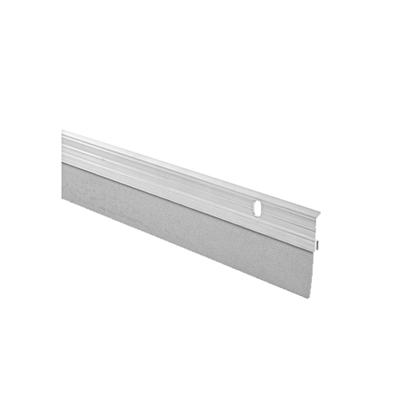 GUARDA POLVOS DE ALUMINIO GRIS 1.00MT.             