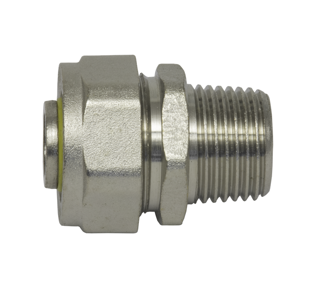ADAPTADOR MACHO COMPRESOR GAS 1/2X1/2 CG-AM11 COFLEX