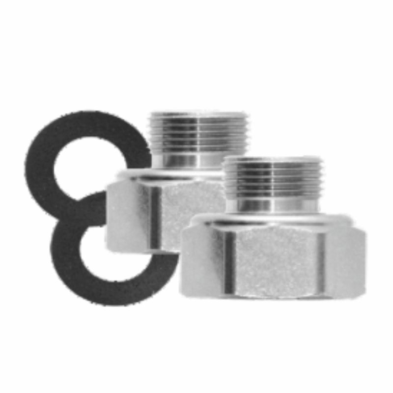 ADAPTADOR NIQUELADO 3/8"COMP.1/2" AD-6C8F COFLEX   