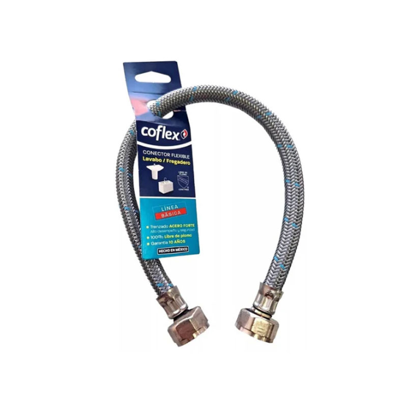 ALIMENTADOR LAVABO 1/2X1/2 LL-A40 40CM BASICO COFLEX