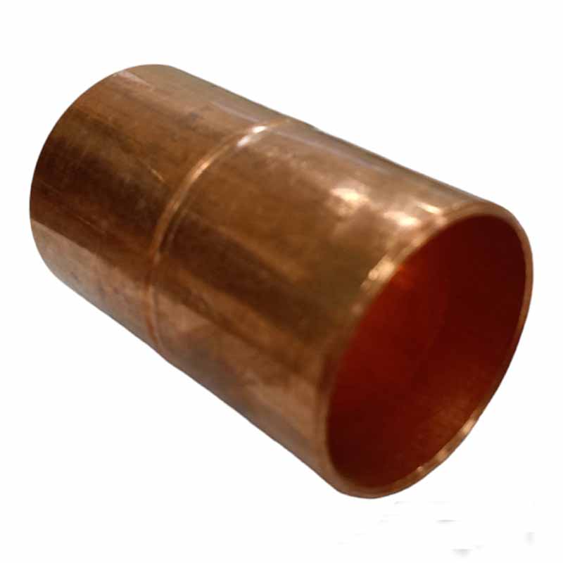 COPLE COBRE  1 " CON RANURA  PZA                   