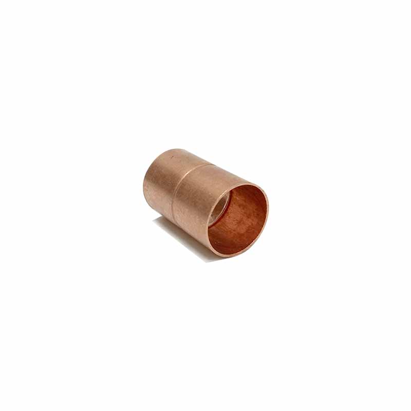 COPLE DE COBRE DE  1/2"  CON TOPE                  