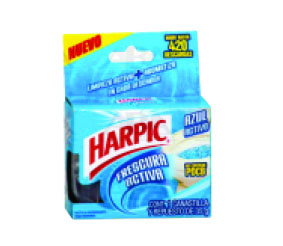 HARPIC CANASTILLA FRESCURA AZUL 35GR.
