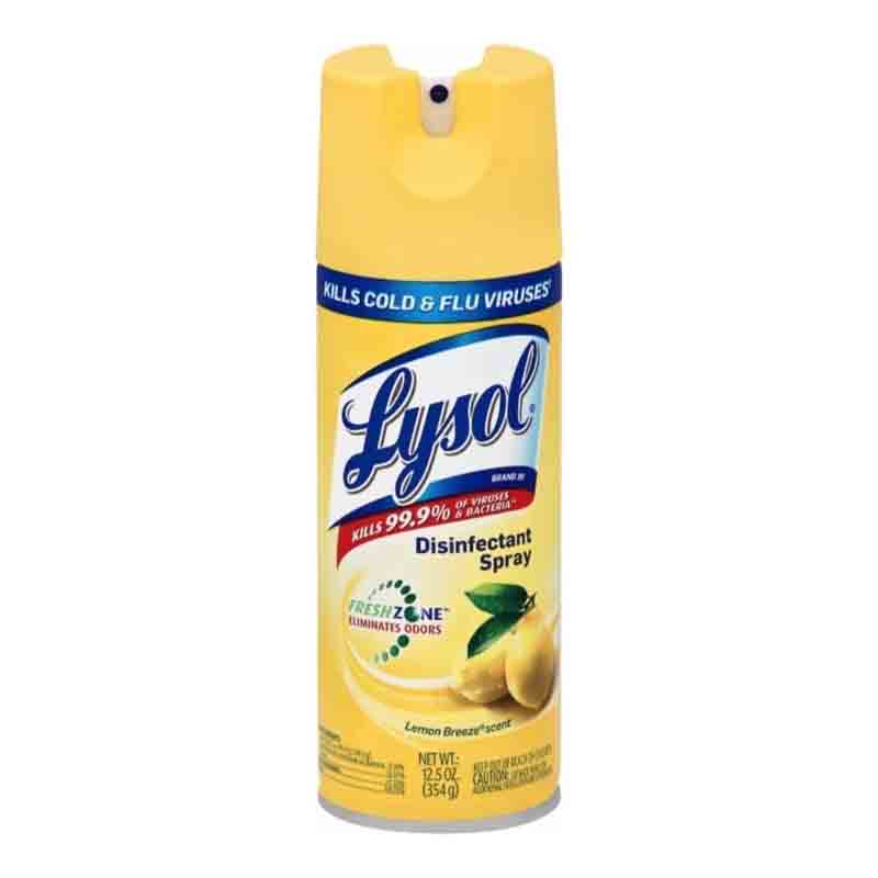 LYSOL AEROSOL AROMA BRISA DE LIMON 354GR