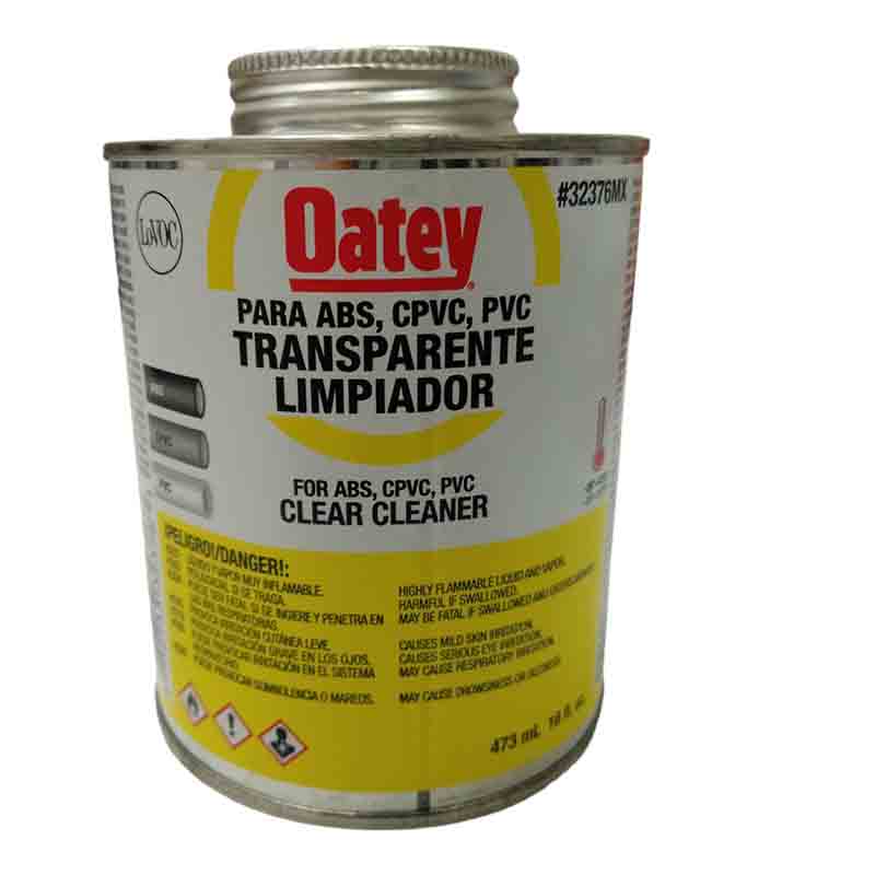 LIMPIADOR PVC Y CPVC 1/2 LTO AMARILLO 32376MX OATEY