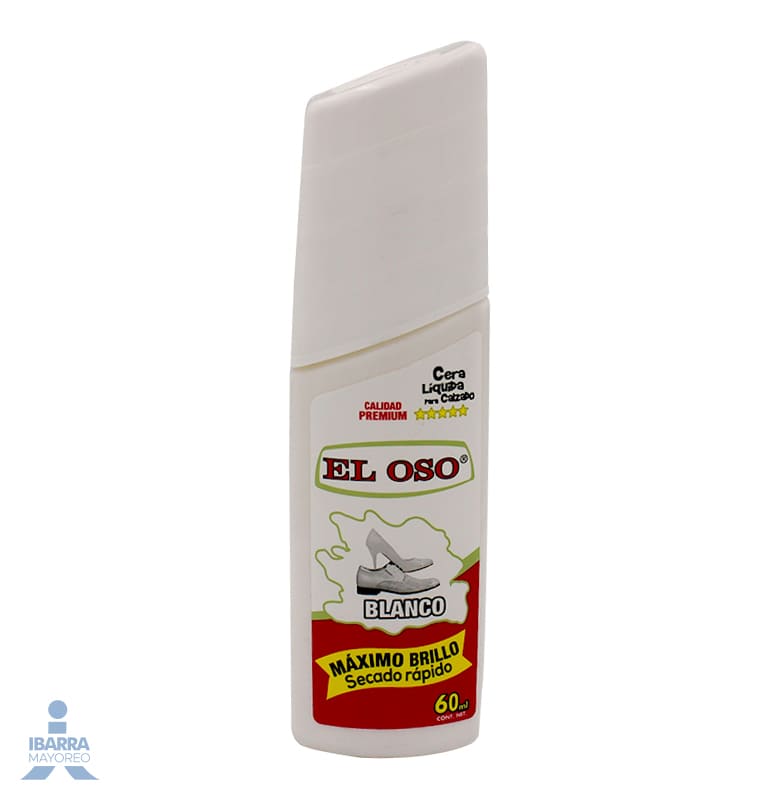 CERA LIQUIDA EL OSO 70ML BLANCO 8502A              