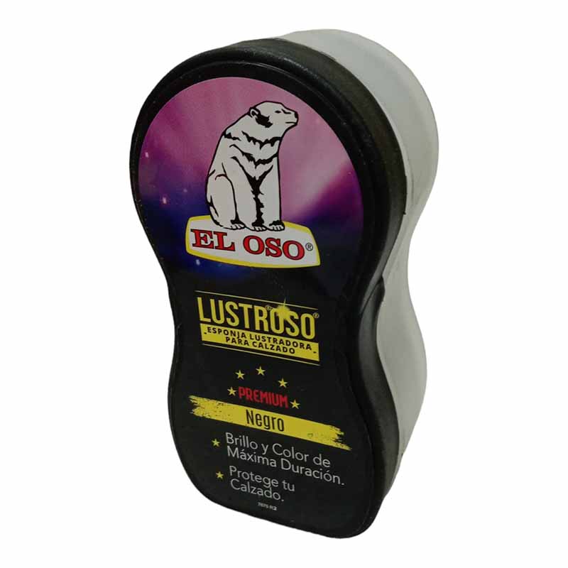 ESPONJA LUSTROSO NEGRO EL OSO 8146AW               