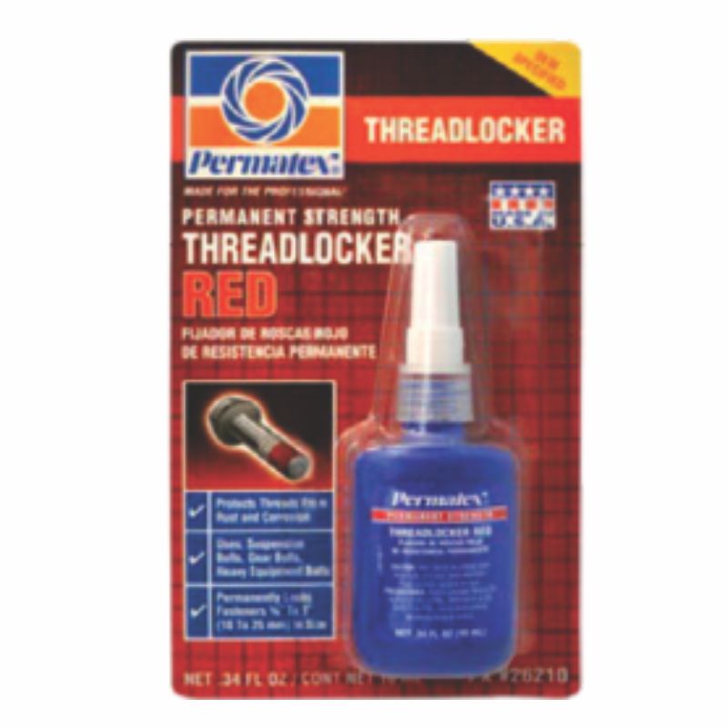 FIJADOR 262 ROJO 10ML 26210PX RESIST.ALTA PERMATEX 
