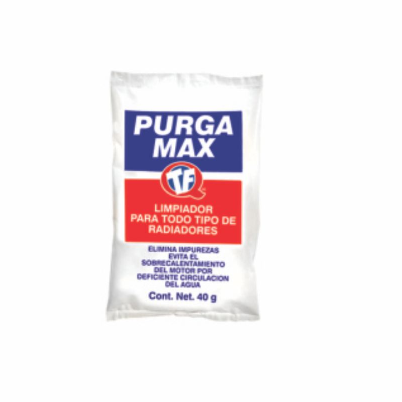 POLVO PARA RADIADOR PURGA MAX 40 GRS. 21-A QTF