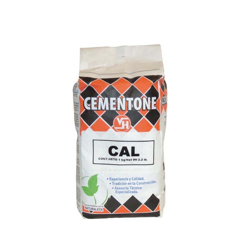 CAL EN EMPAQUE DE 1KG. VALERO HERMANOS             