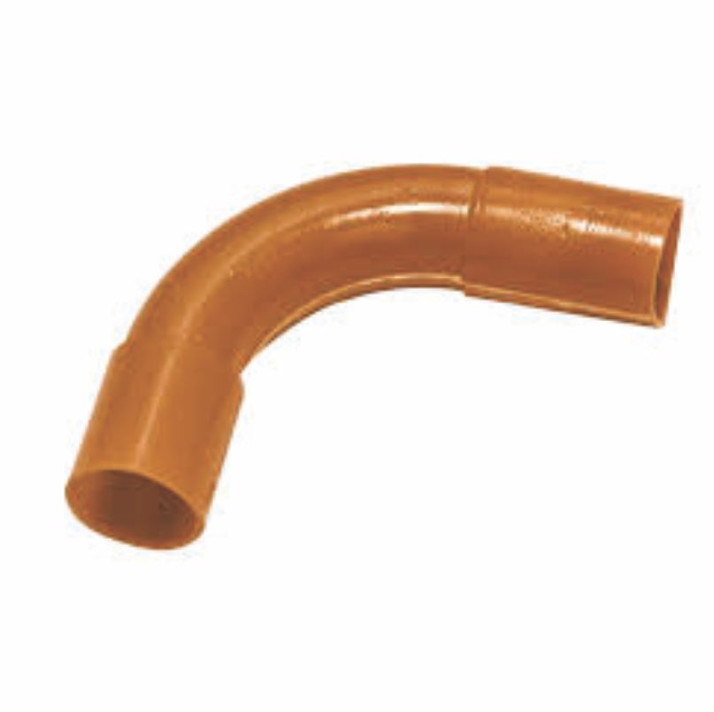 CODO NARANJA PARA POLIDUCTO DE 3/4"                