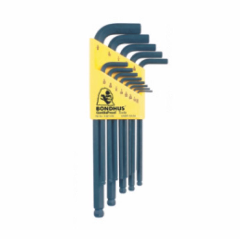 JUEGO LLAVE HEXAGONAL PARA BOLA.050-3/8 B123-10937