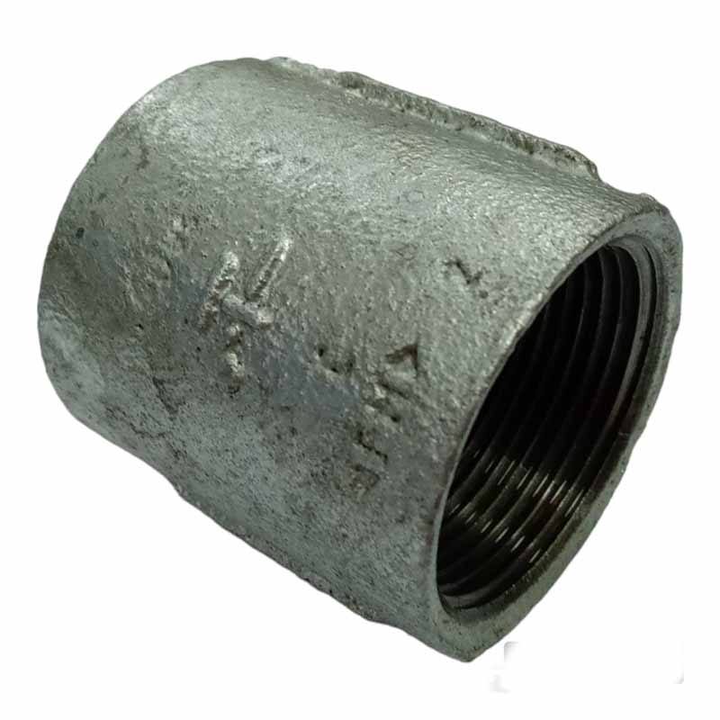 COPLE LISO 1 1/4" GALVANIZADO                      