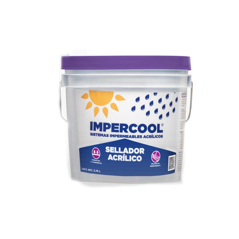 SELLADOR ACRILICO IMPERCOOL GALON 3.78LTS CEMIX