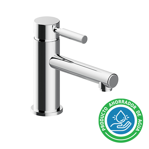 MEZCLADORA MONOMANDO P/LAV. GL-M400 CROMADA COFLEX 
