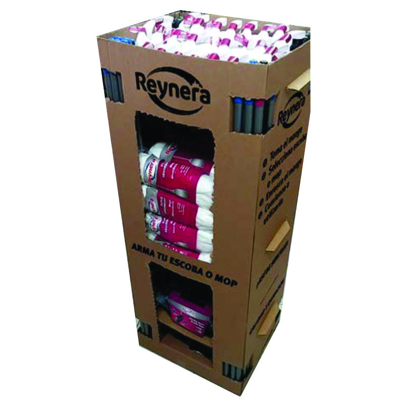 DISPLAY CON 58 ARTICULOS DE LIMPIEZA REYNERA