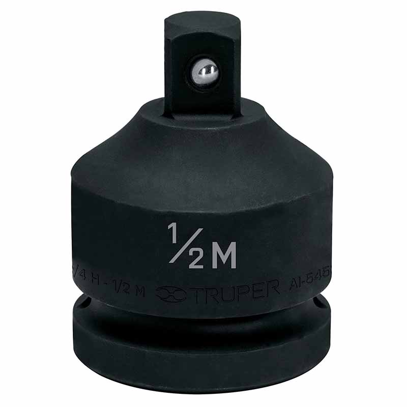 ADAPTADOR DE IMPACTO 3/4' (H) X 1/2' (M), TRUPER