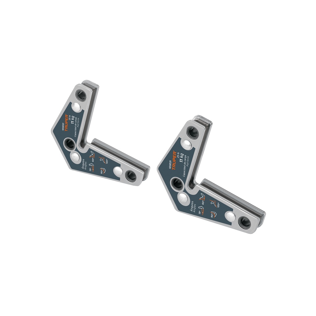 ESCUADRAS MAGNETICAS ESQ.2PZAS 23/4 ESM-32 TRUPER