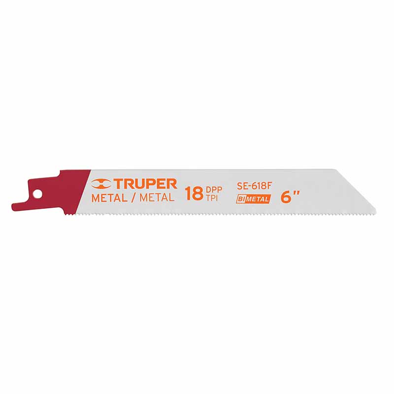 BLÍSTER CON 2 SEGUETAS SIERRA SABLE 6' 18 DPP PARA METAL