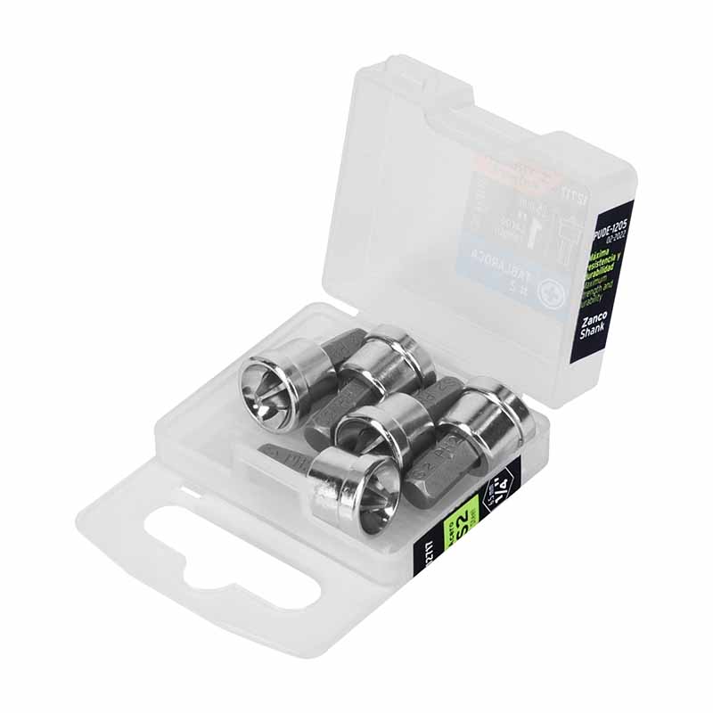 PUNTAS P/DESARMADOR PH2 1" PUDE-1205 5PZ TRUPER    